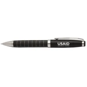 USAID Pangasinense - Onyx Grid Metal Pens