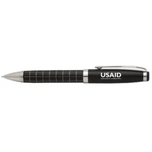 USAID Tok Pisin - Onyx Grid Metal Pens