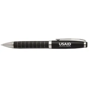 USAID Cebuano - Onyx Grid Metal Pens