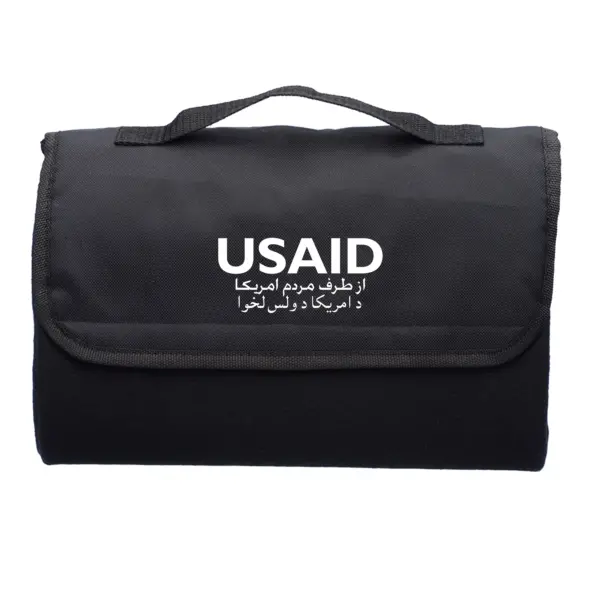 USAID Dari Pashto - Convington Stock Roll Up Picnic Blankets