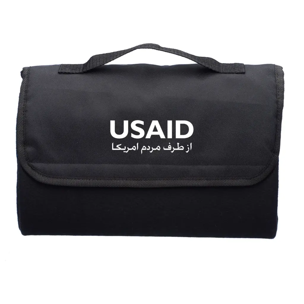 USAID Farsi - Convington Stock Roll Up Picnic Blankets