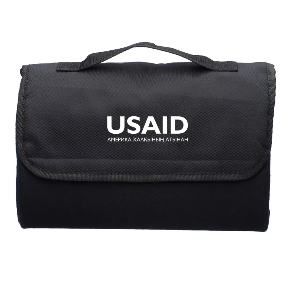 USAID Kazakh - Convington Stock Roll Up Picnic Blankets