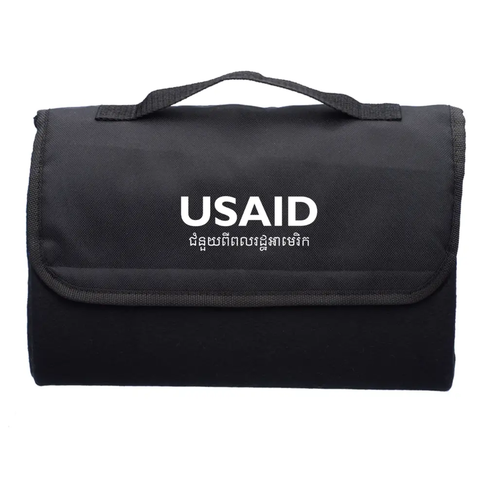USAID Khmer - Convington Stock Roll Up Picnic Blankets