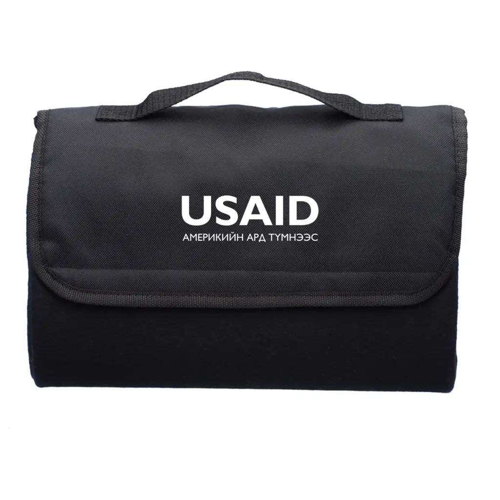 USAID Mongolian - Convington Stock Roll Up Picnic Blankets