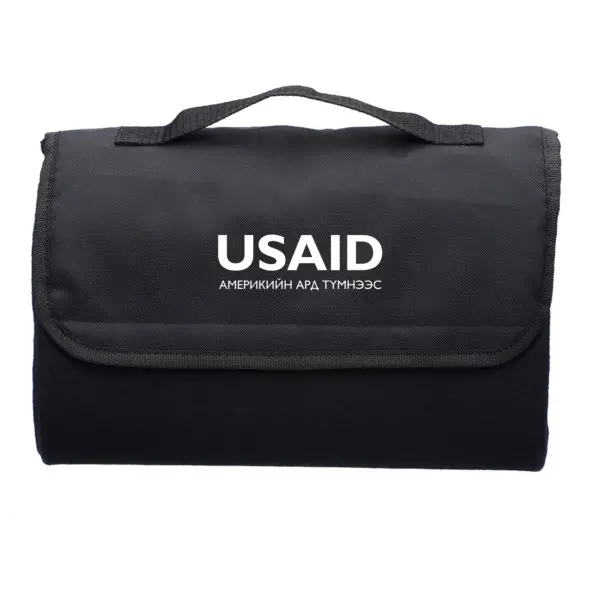 USAID Mongolian - Convington Stock Roll Up Picnic Blankets