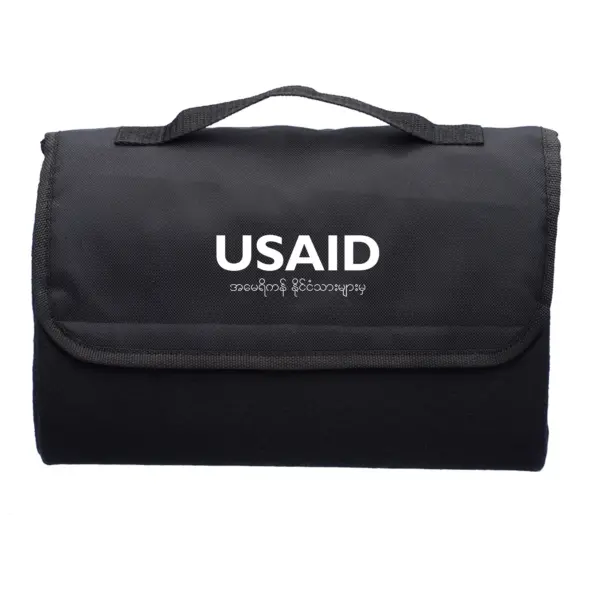USAID Burmese - Convington Stock Roll Up Picnic Blankets