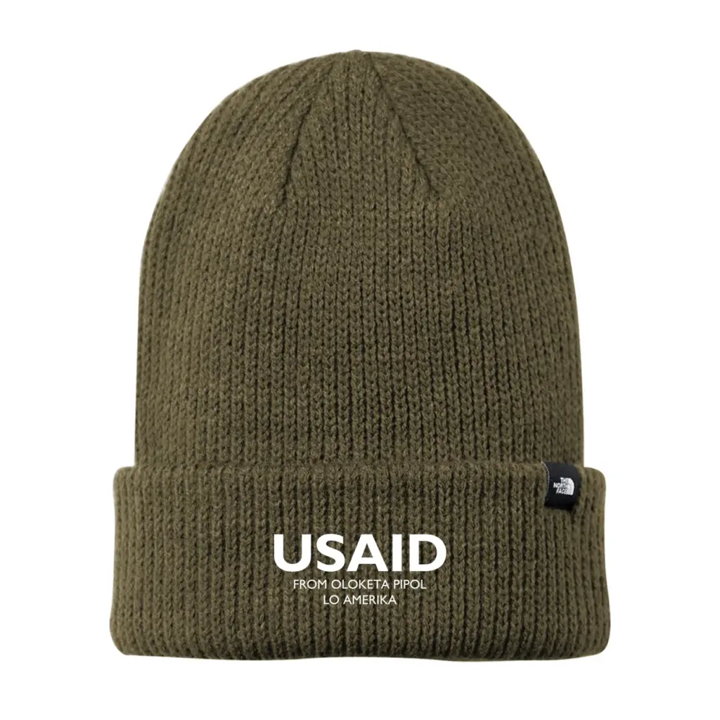 USAID Pijin - Embroidered The North Face Truckstop Beanie