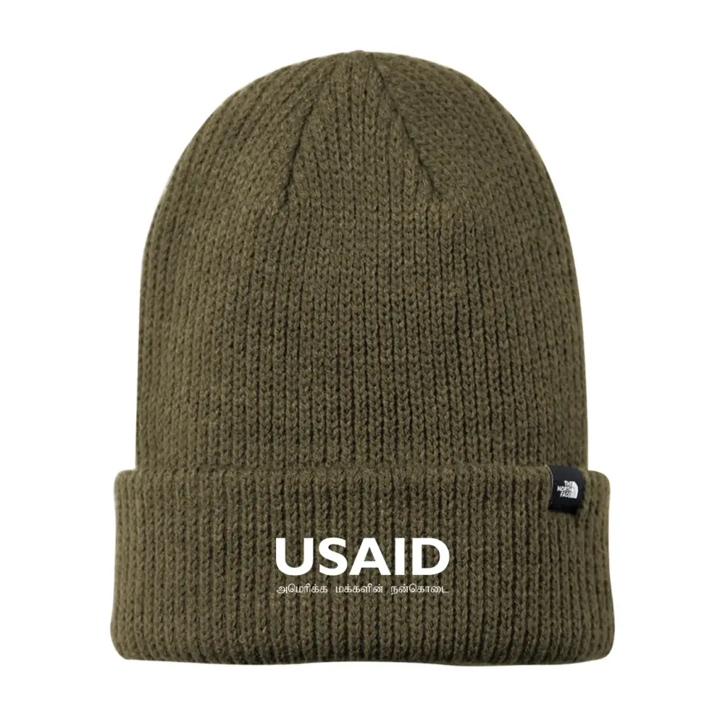 USAID Tamil - Embroidered The North Face Truckstop Beanie