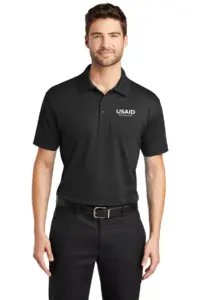 USAID Korean - Port Authority Men's Rapid Dry Mesh Polo Shirt