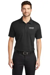 USAID Sinhala - Port Authority Men's Rapid Dry Mesh Polo Shirt