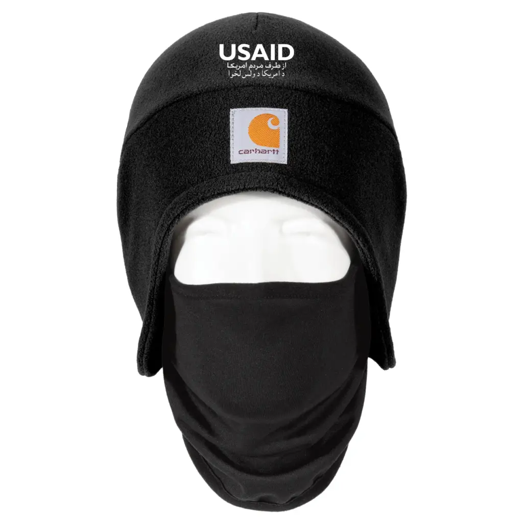 USAID Dari Pashto - Embroidered Carhartt Fleece 2-in-1 Headwear