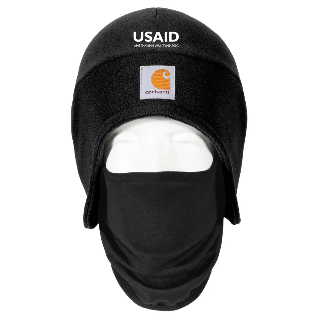 USAID Mongolian - Embroidered Carhartt Fleece 2-in-1 Headwear