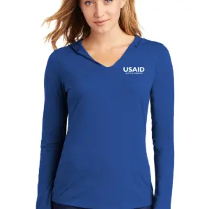USAID Tetum District Ladies Perfect Tri Long Sleeve Hoodie