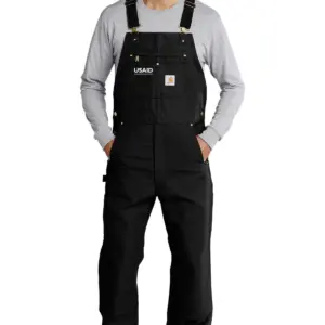 USAID Mongolian - Carhartt Duck Unlined Bib Overalls