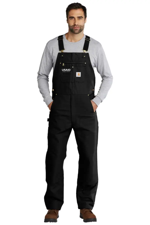 USAID Sinhala - Carhartt Duck Unlined Bib Overalls