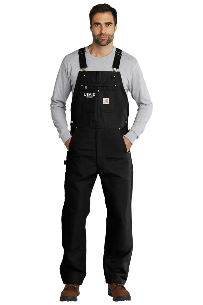 USAID Tonga - Carhartt Duck Unlined Bib Overalls