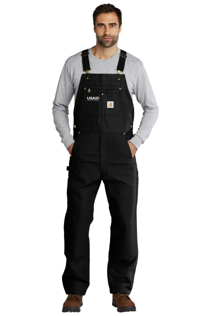 USAID Waray-Waray - Carhartt Duck Unlined Bib Overalls