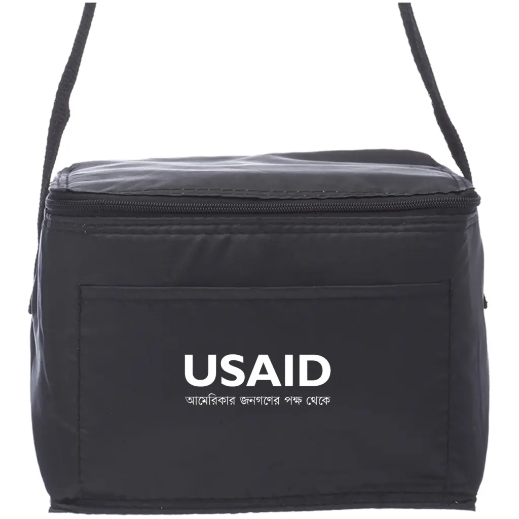 USAID Bangla - 6 Pack Cooler Lunch Bag