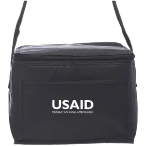 USAID Kapampangan - 6 Pack Cooler Lunch Bag