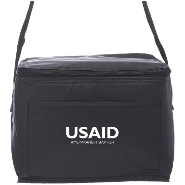 USAID Kyrgyz - 6 Pack Cooler Lunch Bag