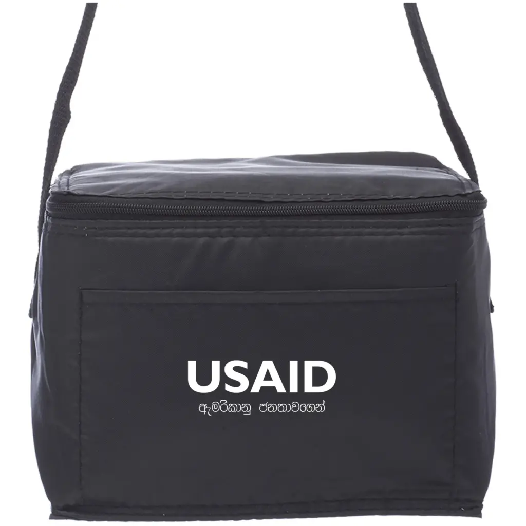 USAID Sinhala - 6 Pack Cooler Lunch Bag