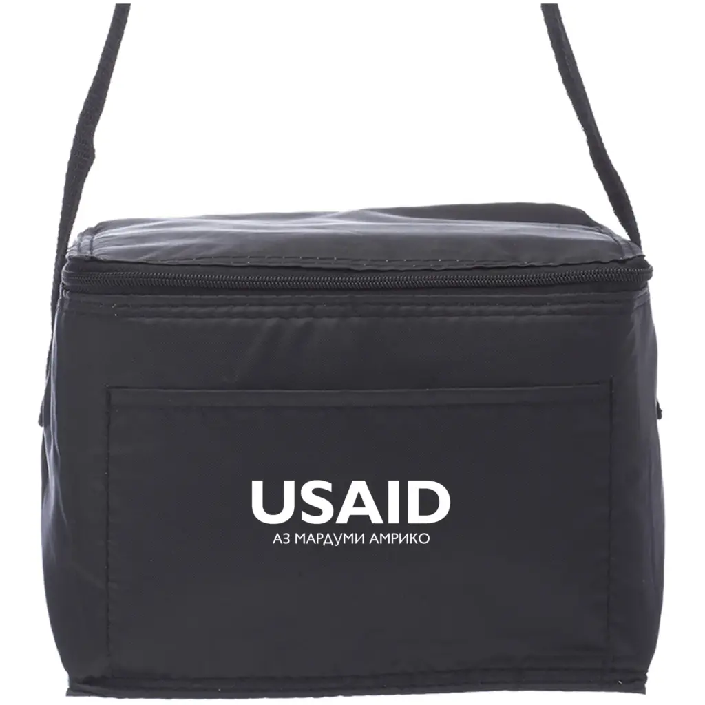 USAID Tajik - 6 Pack Cooler Lunch Bag