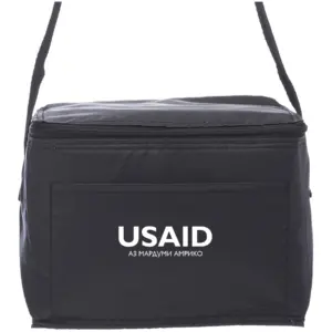 USAID Tajik - 6 Pack Cooler Lunch Bag