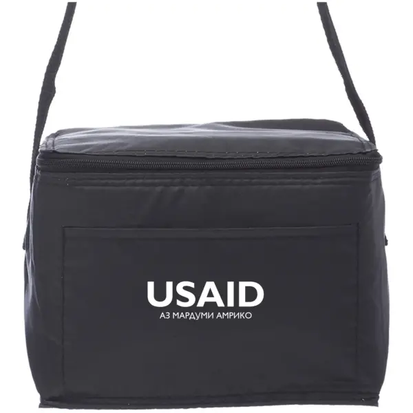 USAID Tajik - 6 Pack Cooler Lunch Bag