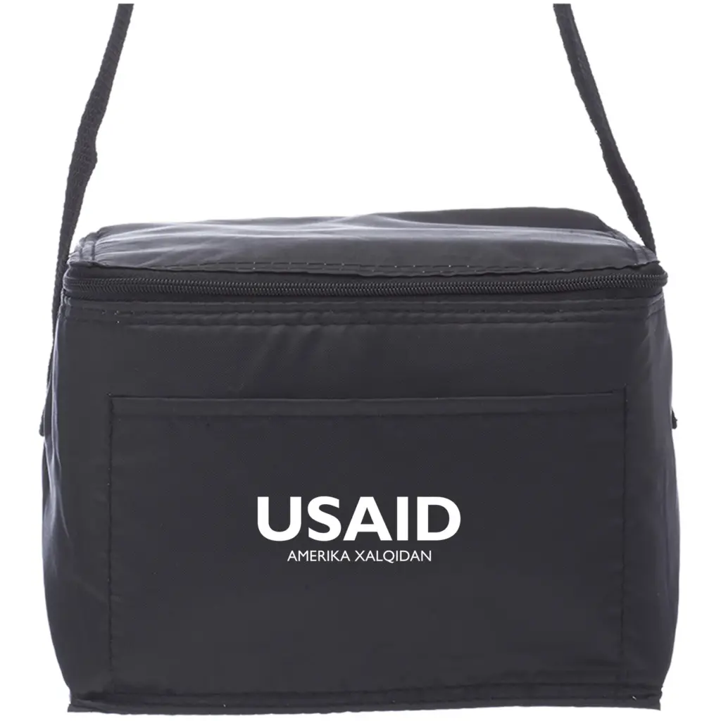 USAID Uzbek - 6 Pack Cooler Lunch Bag