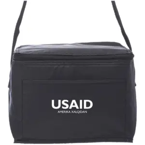 USAID Uzbek - 6 Pack Cooler Lunch Bag