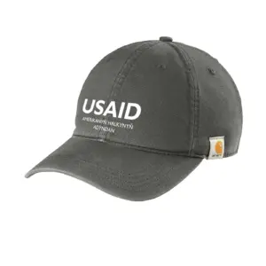 USAID Turkmen - Embroidered Carhartt Cotton Canvas Cap (Min 12 pcs)