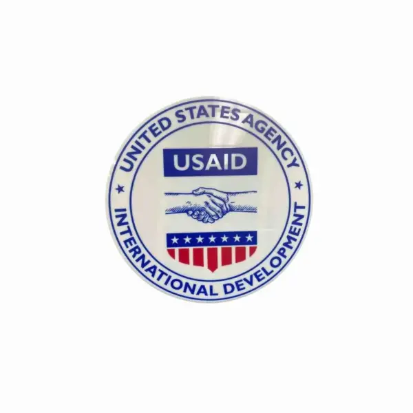 USAID Chavacano - 12" Round Podium Plaque