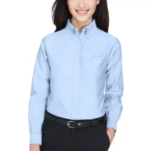 USAID Tonga ULTRACLUB Ladies Classic Wrinkle-Resistant Long-Sleeve Oxford