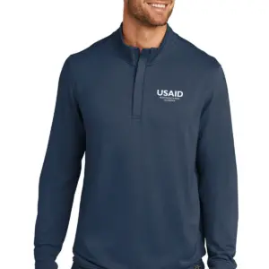 USAID Pijin - New TravisMathew Newport 1/4 Zip Fleece Pullover
