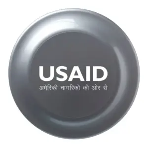 USAID Hindi - 9.25 In. Solid Color Flying Discs