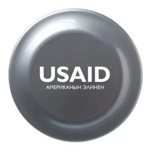 USAID Kyrgyz - 9.25 In. Solid Color Flying Discs