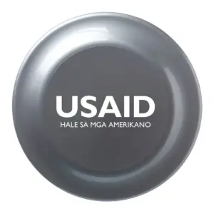 USAID Bicolano - 9.25 In. Solid Color Flying Discs