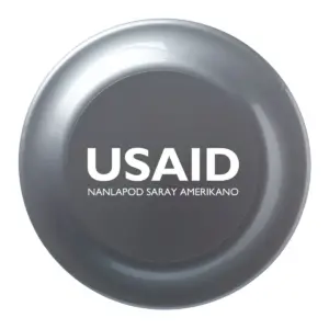 USAID Pangasinense - 9.25 In. Solid Color Flying Discs