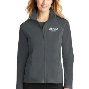 USAID Tonga Eddie Bauer Ladies Full-Zip Microfleece Jacket