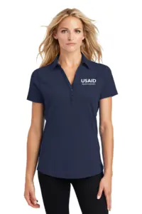 USAID Khmer OGIO Ladies Onyx Polo Shirt