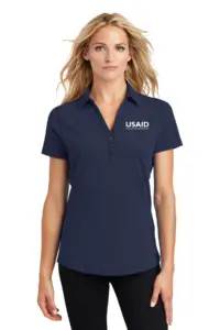 USAID Cebuano OGIO Ladies Onyx Polo Shirt
