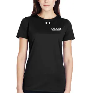 USAID Bahasa Indonesia Under Armour UA Ladies Locker Short Sleeve Shirt
