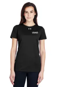 USAID Pangasinense Under Armour UA Ladies Locker Short Sleeve Shirt