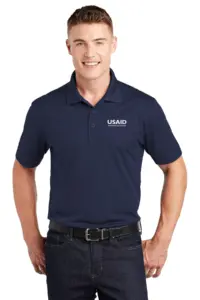 USAID Mongolian - Men's Sport-Tek Micropique Sport-Wick Polo Shirt