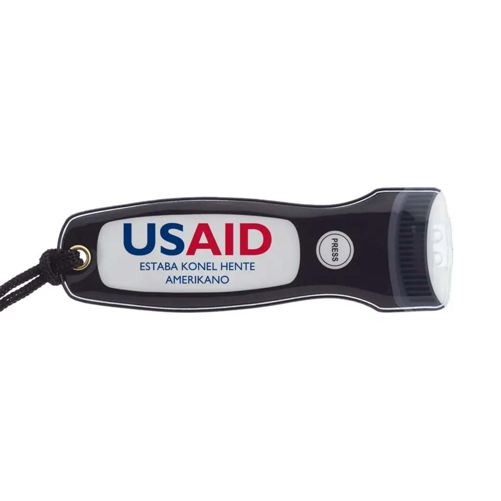 USAID Chavacano - Blackout Flat Magnetic Flash Light