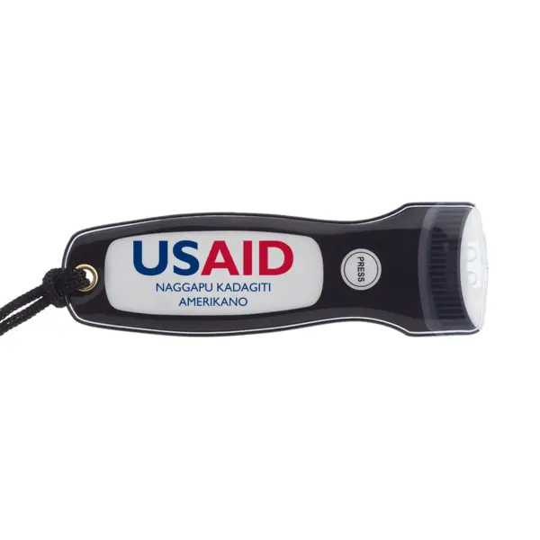 USAID Ilocano - Blackout Flat Magnetic Flash Light