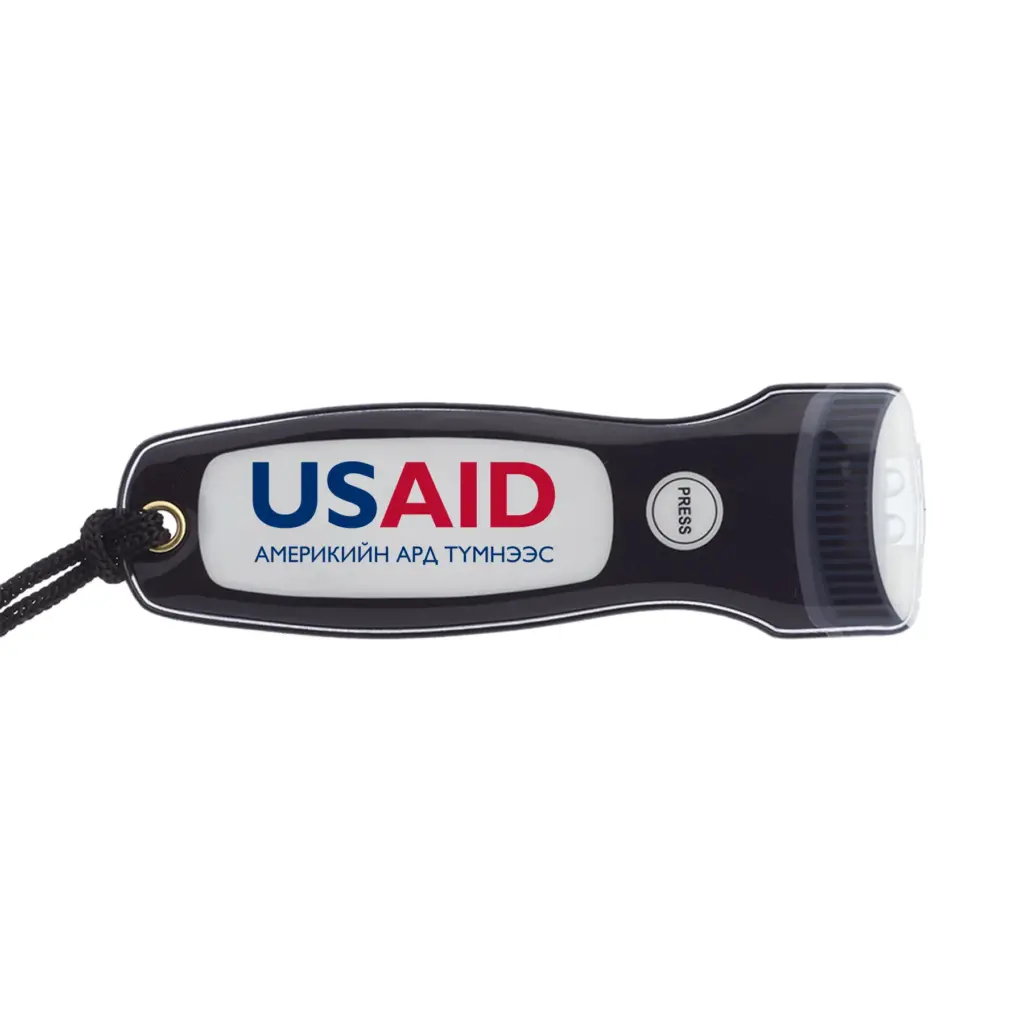 USAID Mongolian - Blackout Flat Magnetic Flash Light
