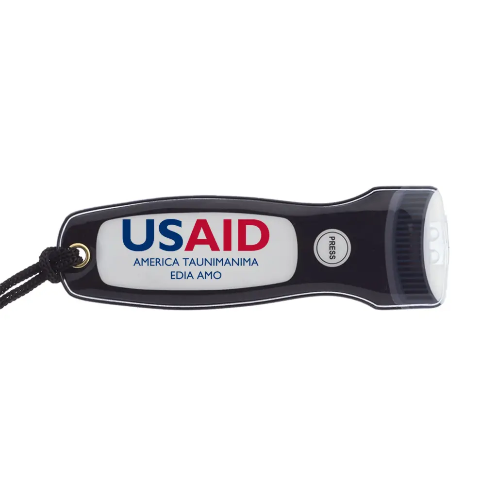 USAID Motu - Blackout Flat Magnetic Flash Light