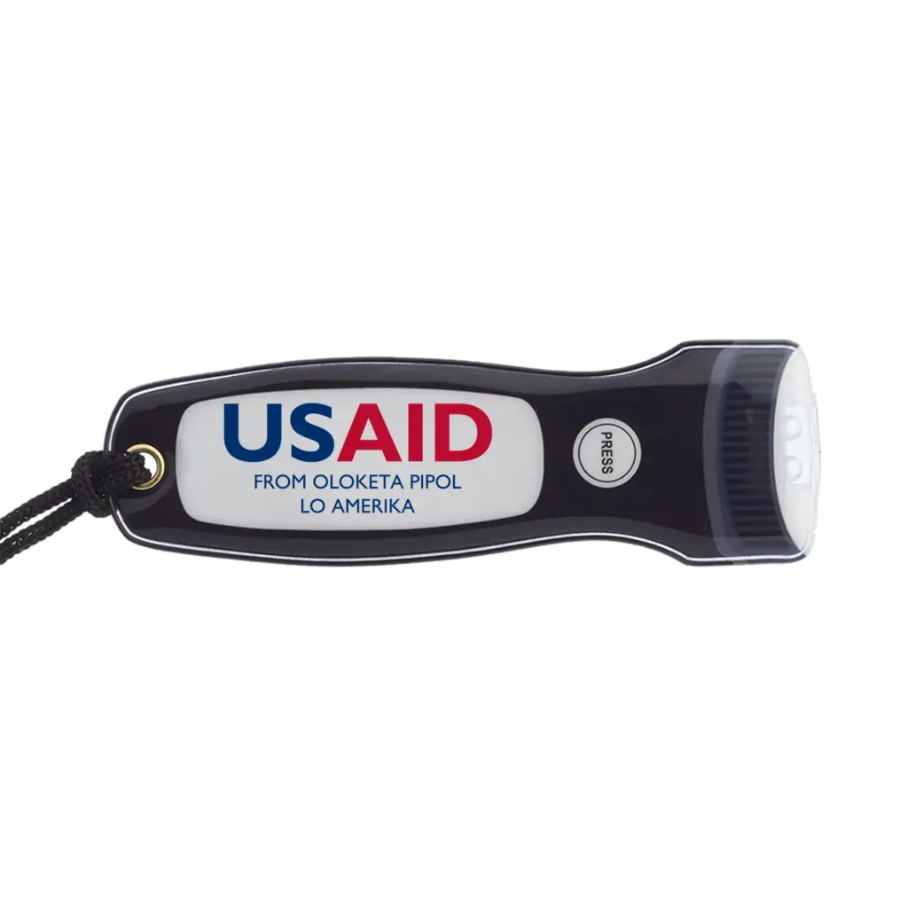 USAID Pijin - Blackout Flat Magnetic Flash Light