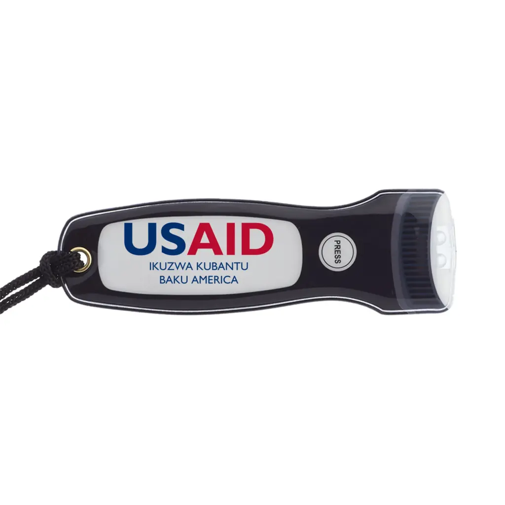 USAID Tonga - Blackout Flat Magnetic Flash Light